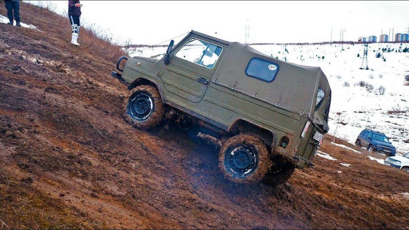 ЛУАЗ 969 оффроад Нива УАЗ лбьедет