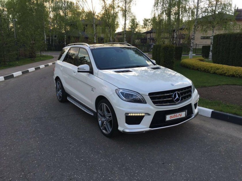 Мерседес w166 белый