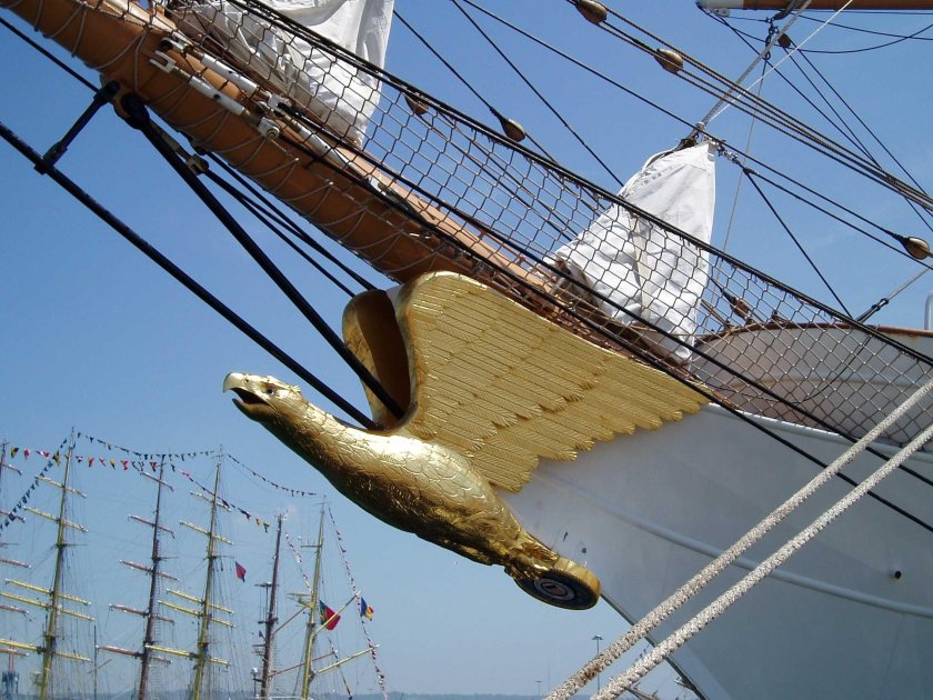 Гальюнная фигура Лев на корабль