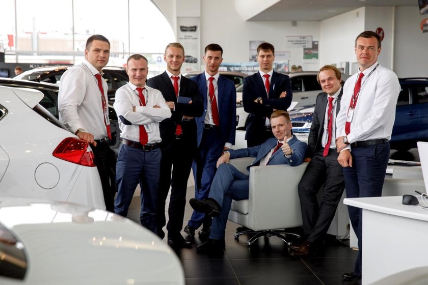 РОЛЬФ Пулково Киа сотрудники