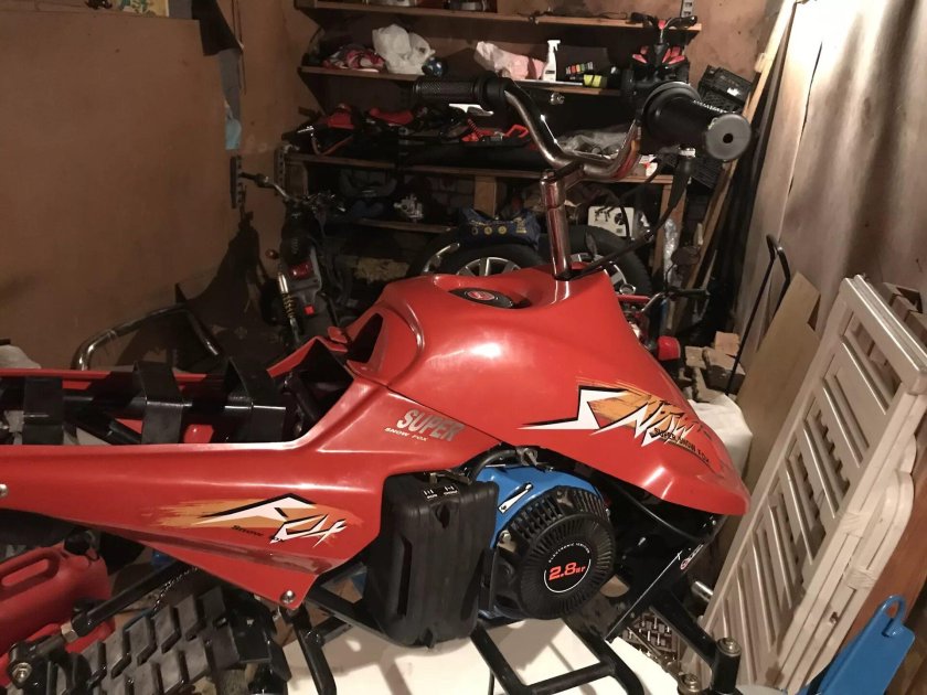 Детский снегоход SNOWFOX-80