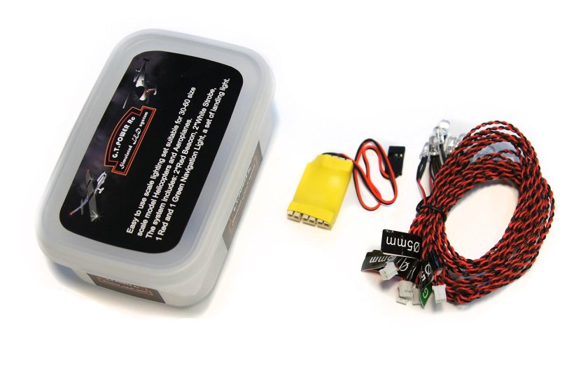 Набор света и навигационных огней для самолета