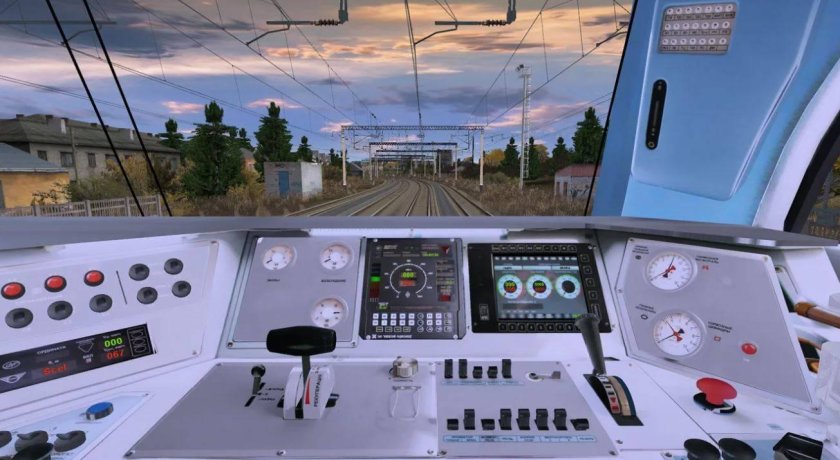 Пульт машиниста эп2к