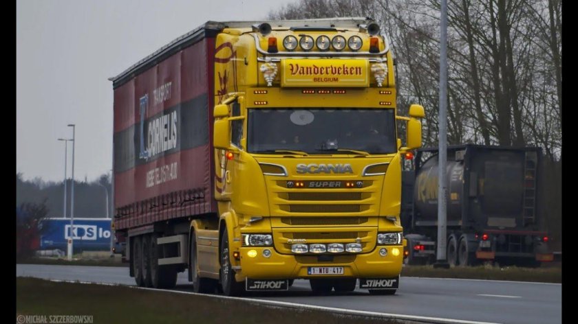 Тягач Скания r500 Топлайн