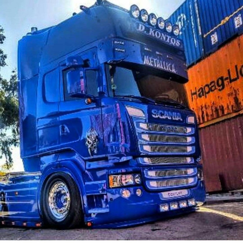 Фуры Скания тюнинговые