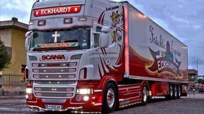 Тюнингованные фуры Скания