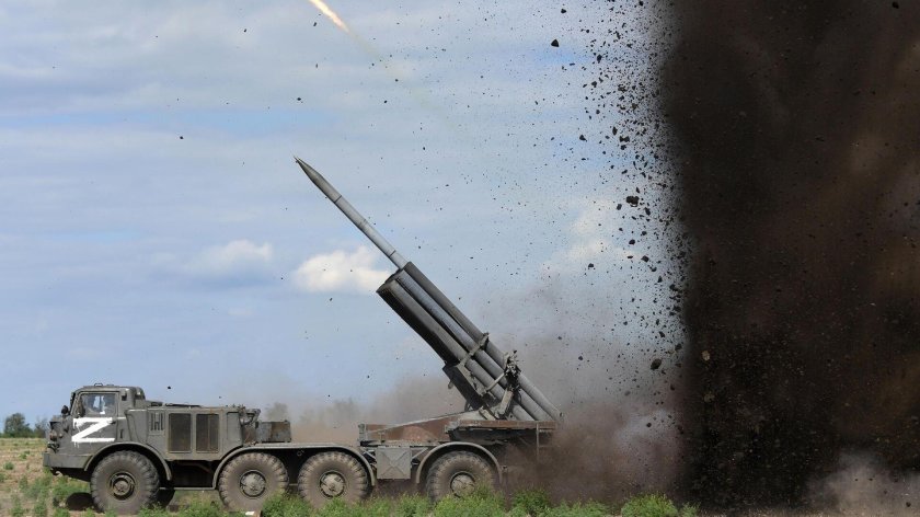 РСЗО 9к57 «ураган»