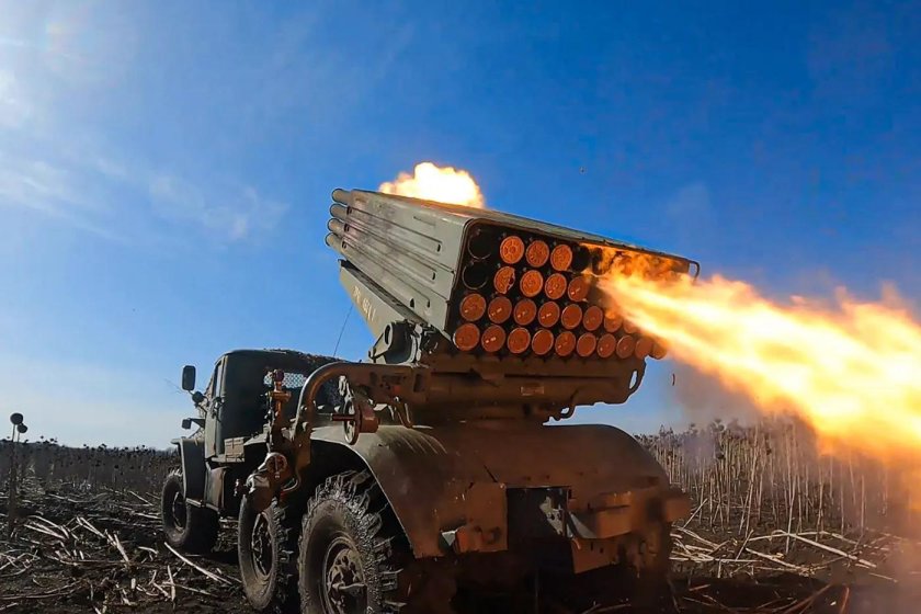 РСЗО град ВСУ