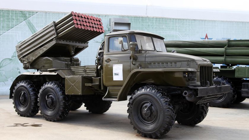 РСЗО БМ-21 град