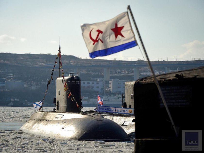 Подводная лодка ТОФ Владивосток
