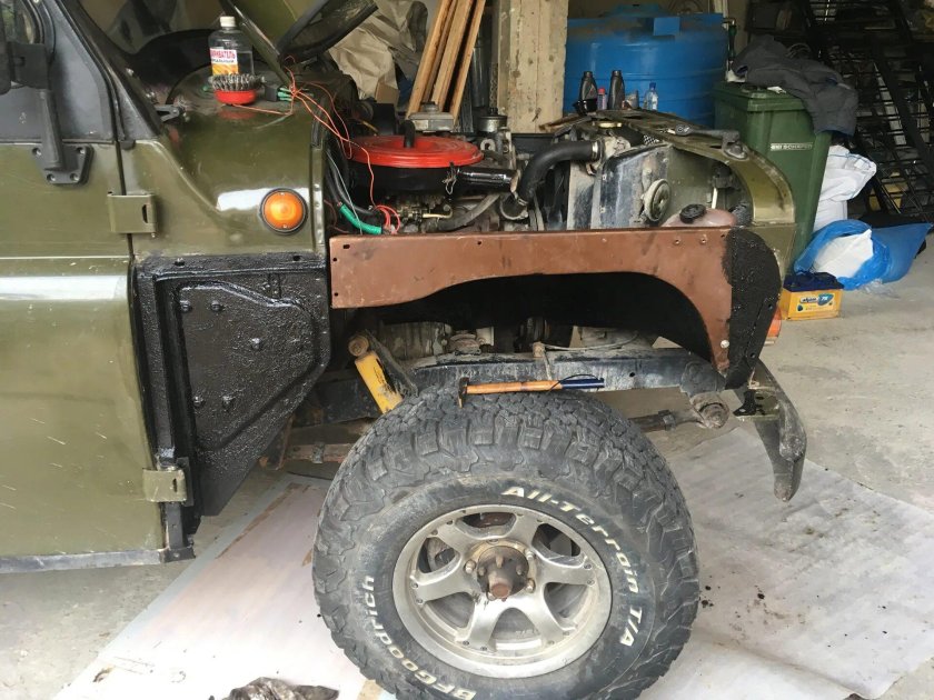 Крыло переднее УАЗ 469