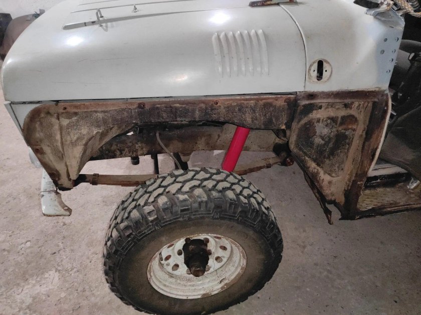 Крыло заднее УАЗ 469 старого образца