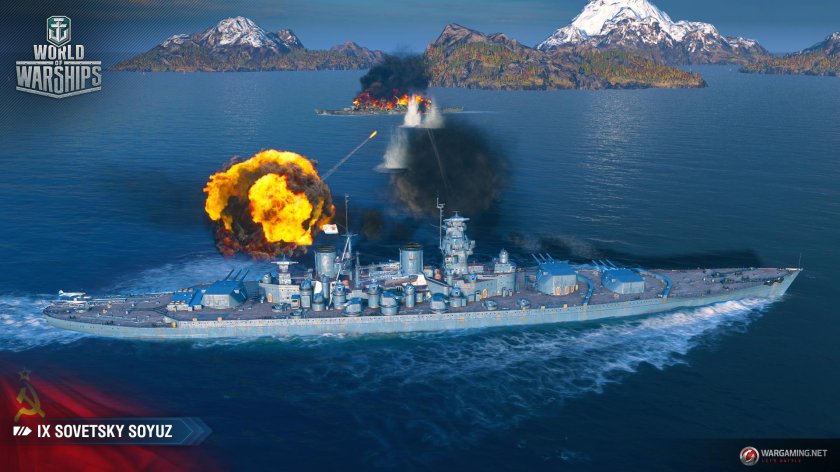 Линкор Измаил World of Warships