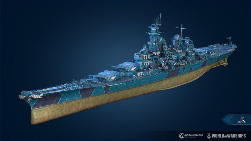 Линкор Ришелье в World of Warships