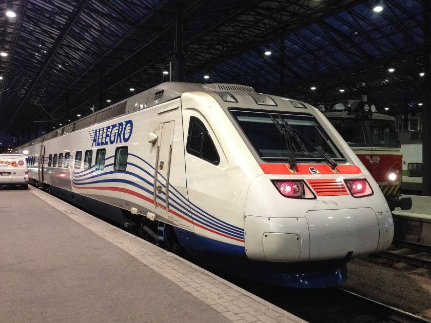 Поезд Аллегро Москва Хельсинки