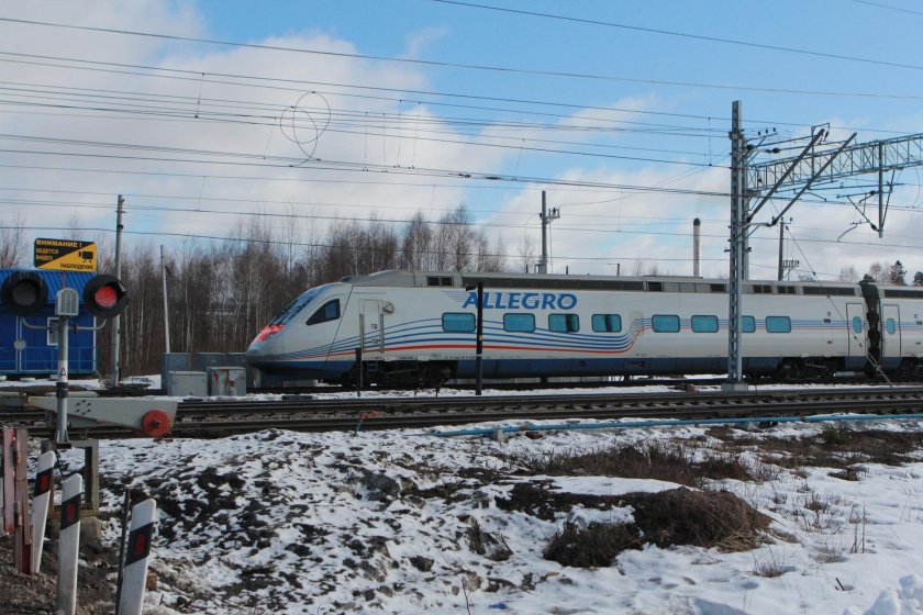 Аллегро поезд Выборг