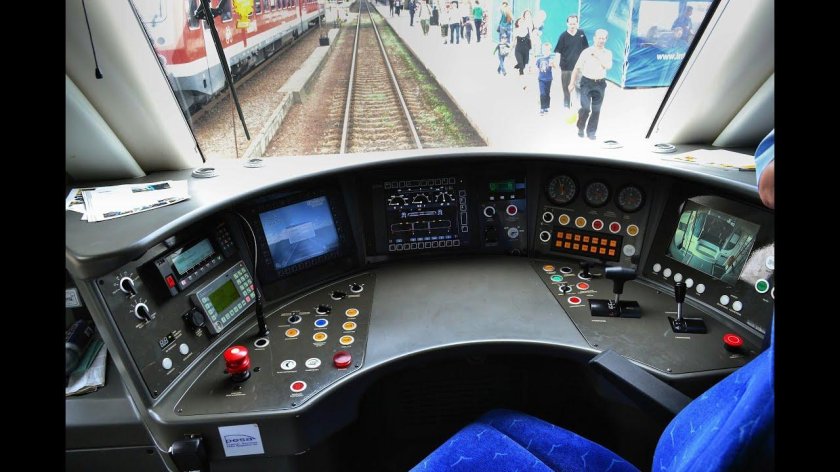 Сапсан кабина машиниста