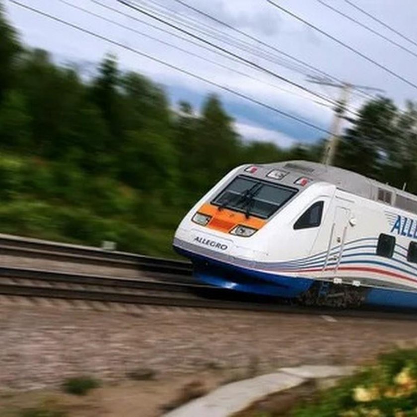 Поезд Аллегро в Финляндии