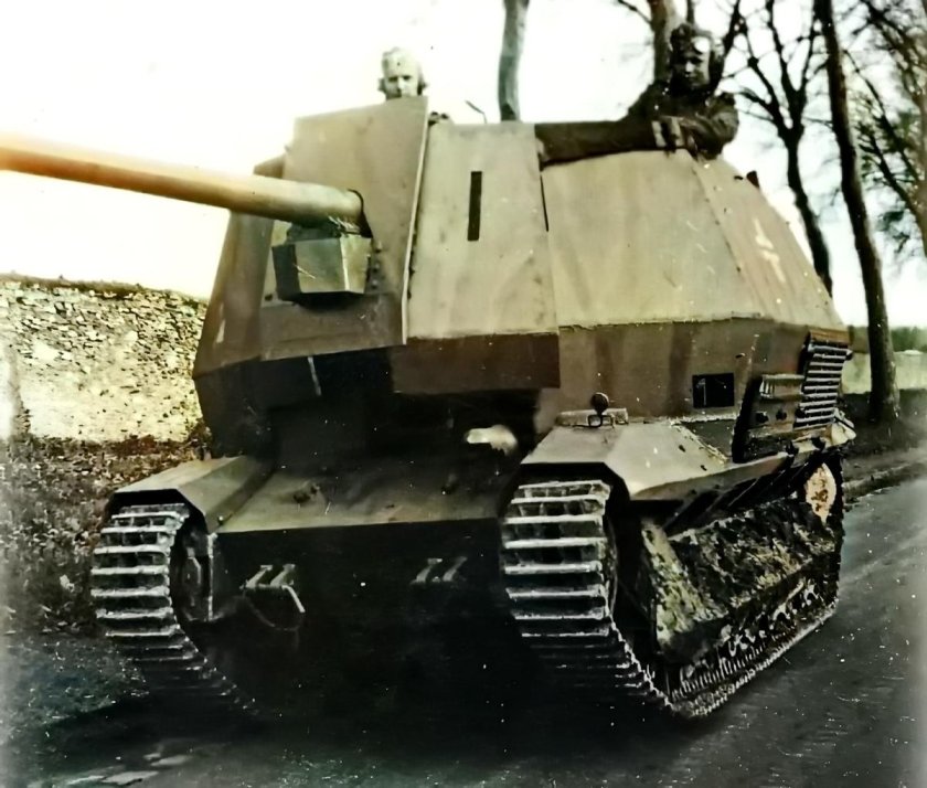 Танк FCM 36 Pak 40