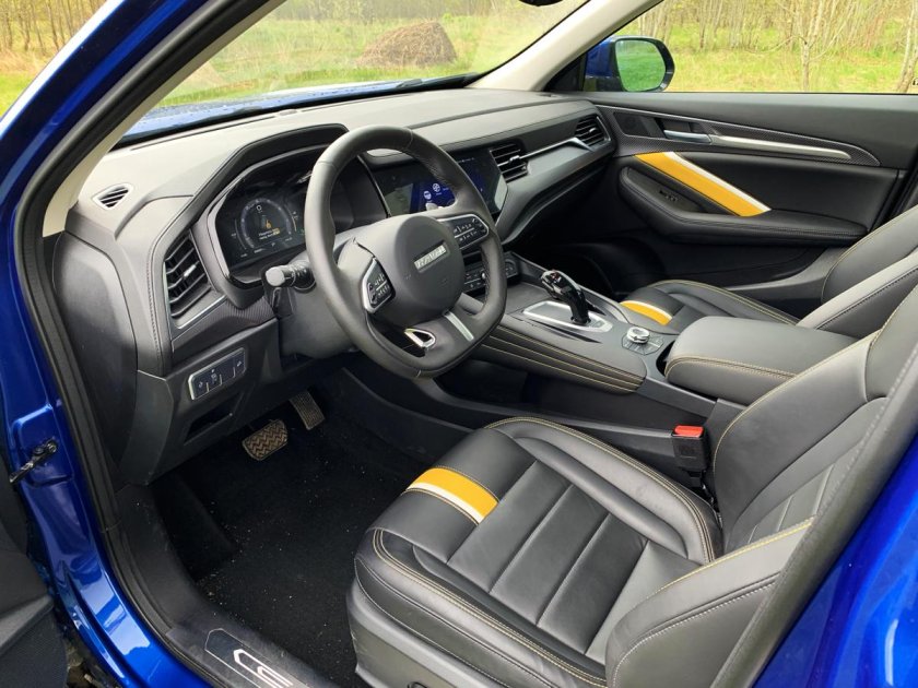 Haval f7x фото салона