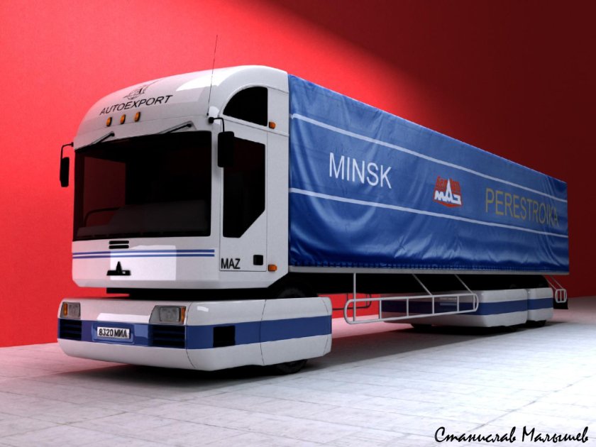 МАЗ 2000 перестройка кабина