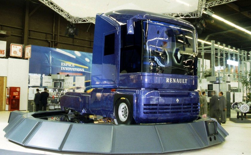 МАЗ перестройка и Рено Магнум