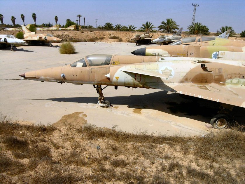 Истребитель Кфир Израиль