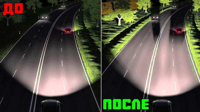 Матрикс лед фары