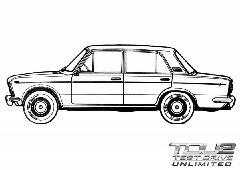 Лада 2106 сбоку