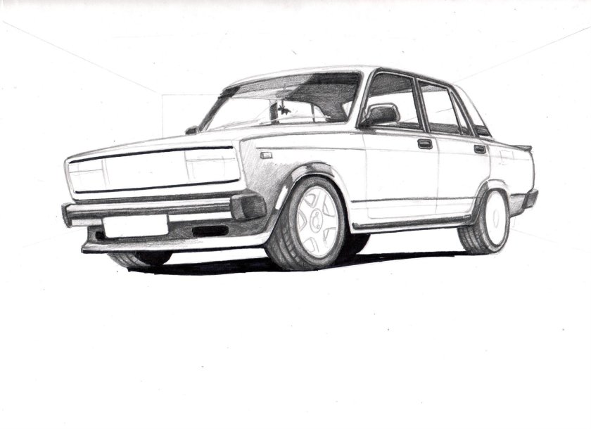 ВАЗ 2105 сбоку