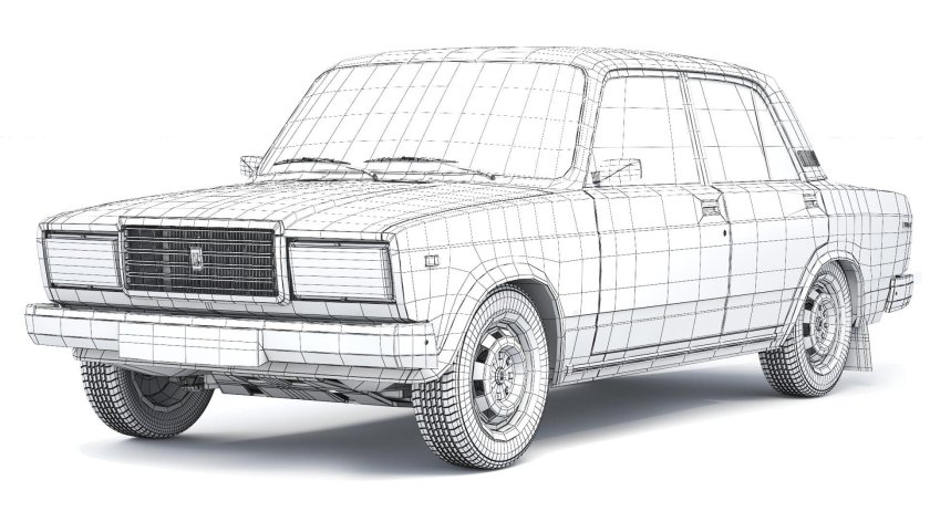 Рисунок ВАЗ 2107 опер