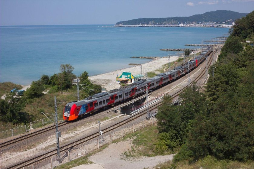 Железная дорога Туапсе Адлер