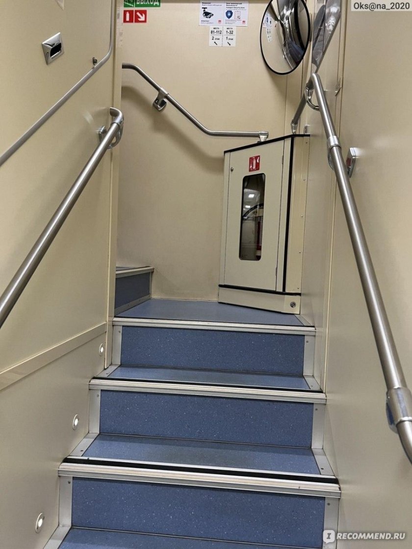 Двухэтажный поезд 104ж Адлер