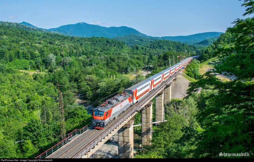 Железная дорога Туапсе Сочи