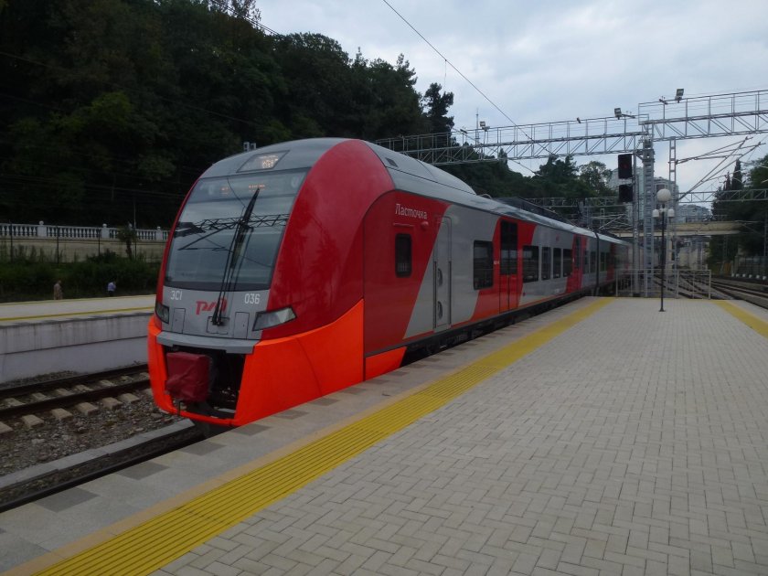 Железная дорога Ласточка Туапсе Краснодар