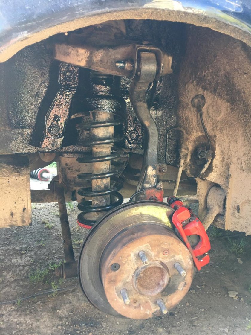 Задняя подвеска Соната 5