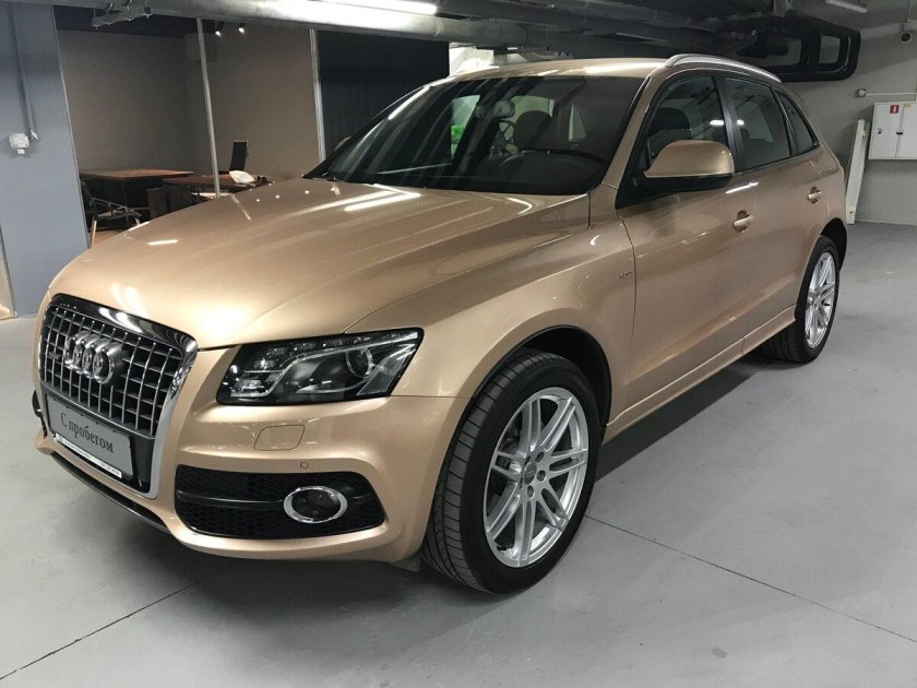 Ауди джип золотое