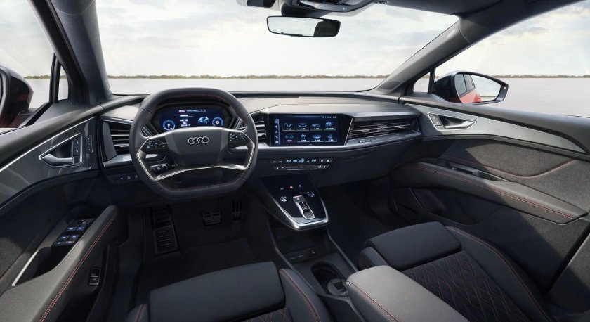 Audi q5 e tron салон