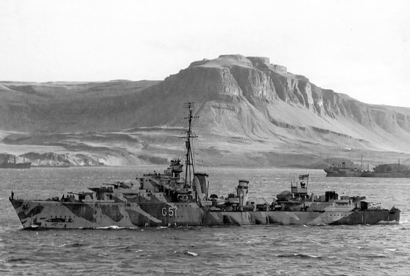 Эсминец 2 мировой войны