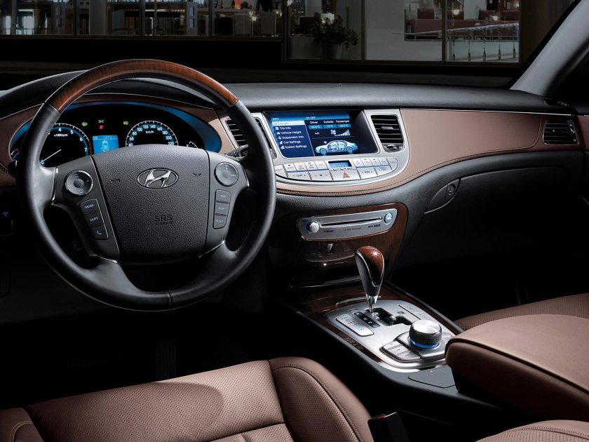 Hyundai Genesis 2008 салон