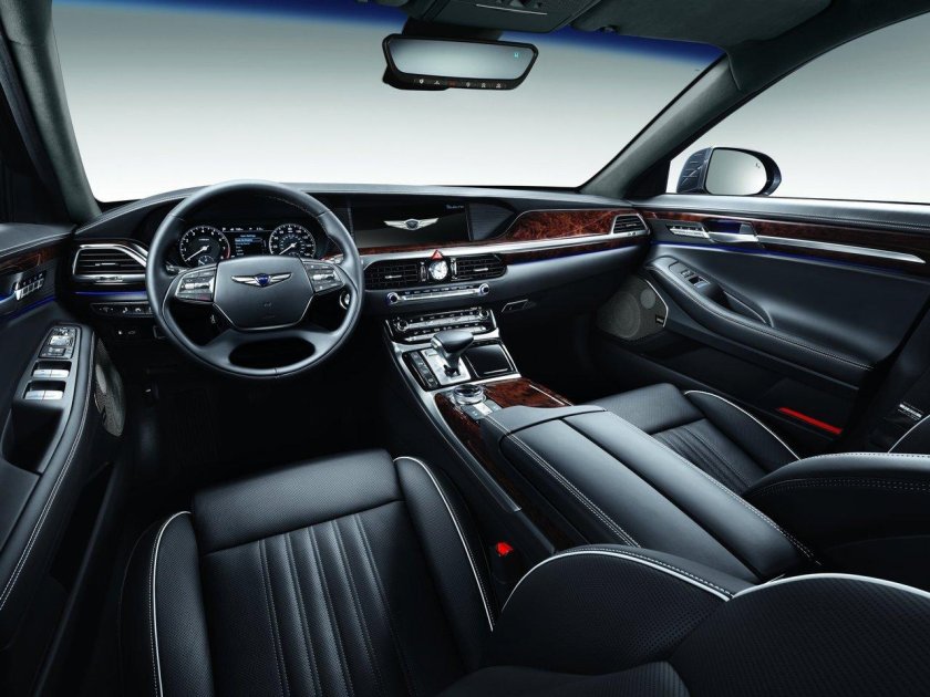 Genesis g90 салон