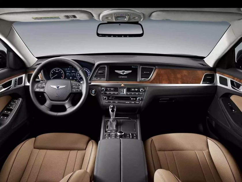 Hyundai Genesis 2016 салон