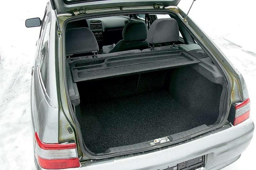 Багажник вместительность ВАЗ 2112