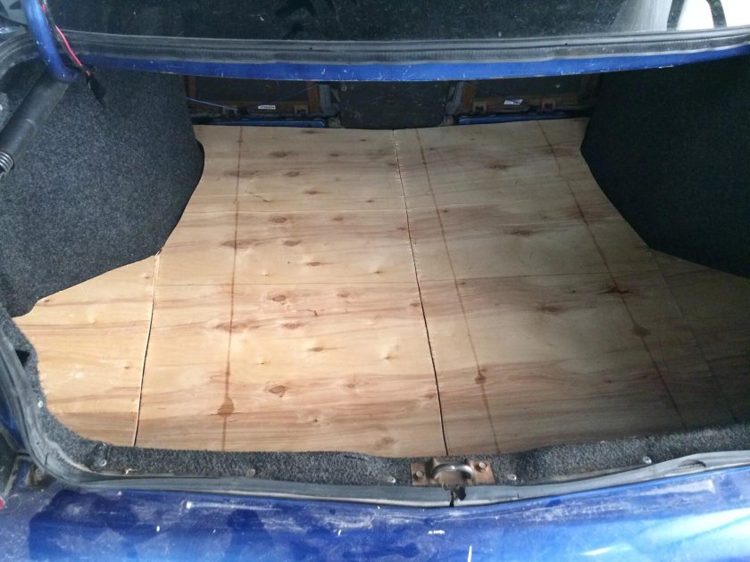 Фальшпол в багажник ВАЗ 2110