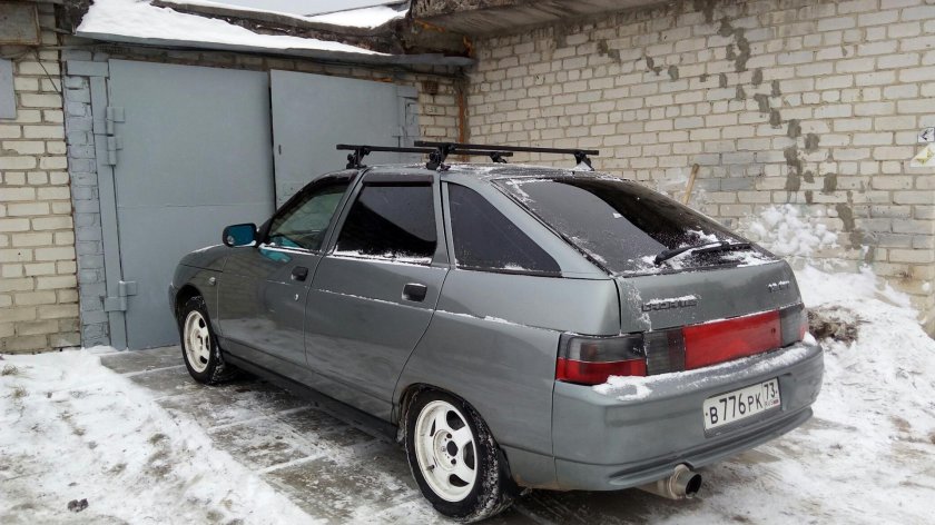 Рейлинги на ВАЗ 2112