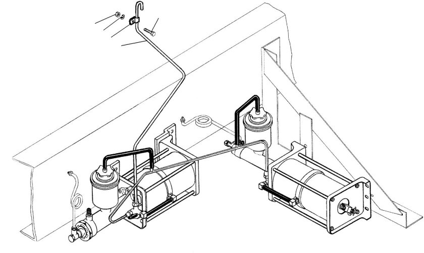 Тормозная пневмосистема Урал 4320