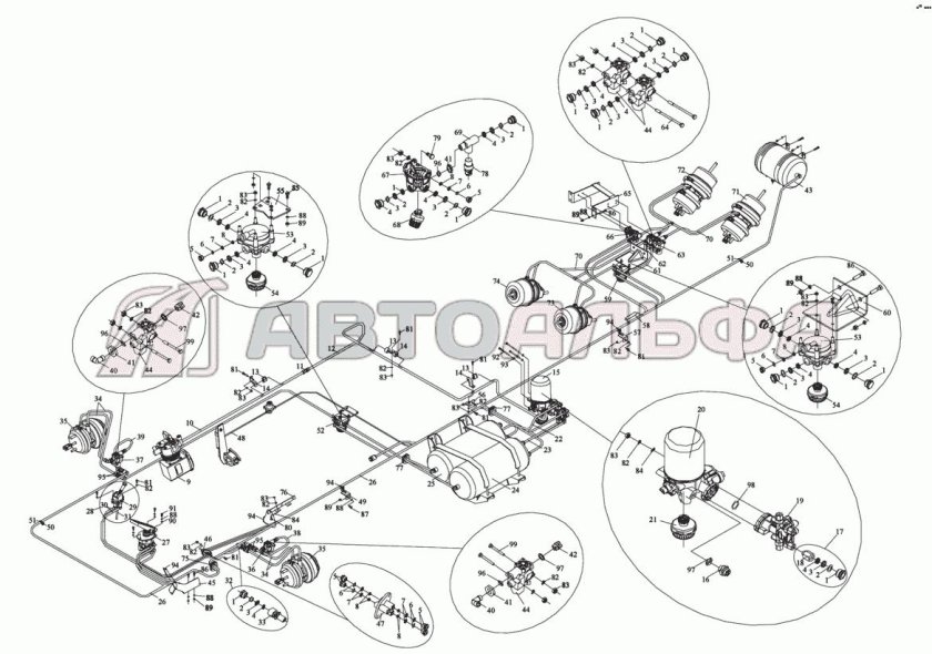Тормозная система ФАВ j6