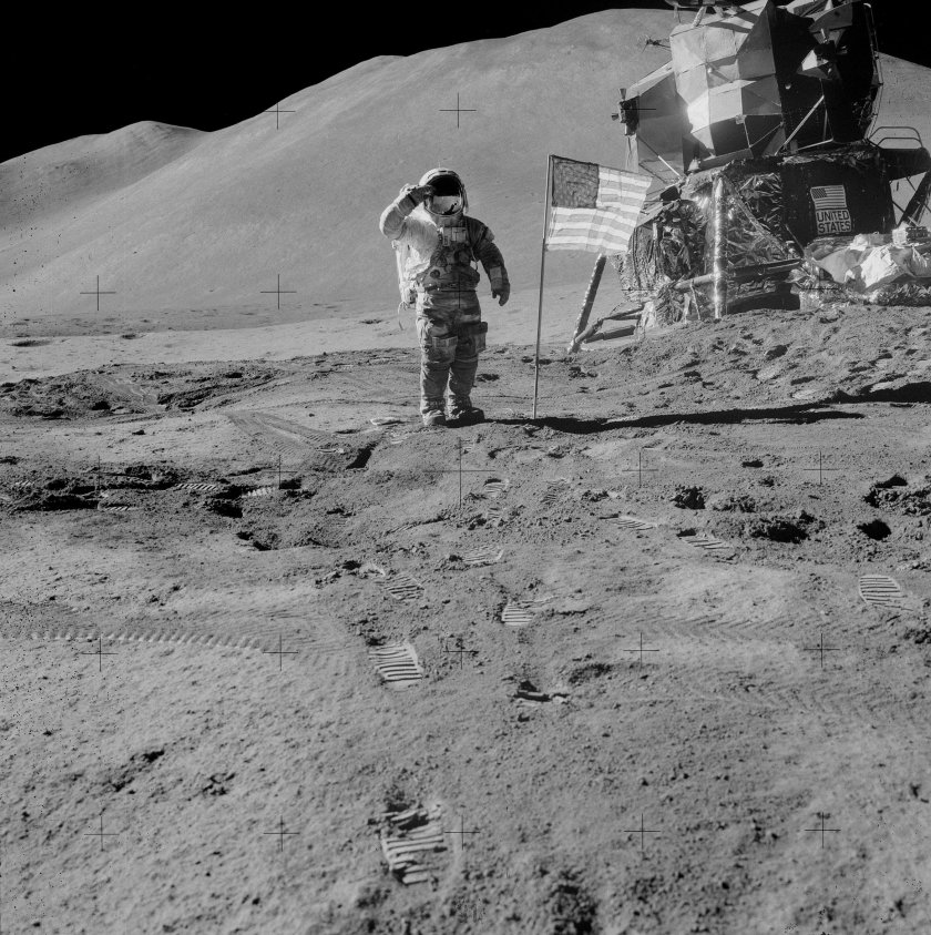 Аполлон 15 посадка на луну