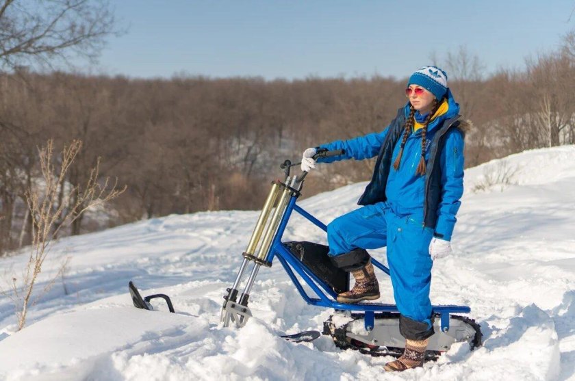 Электро сноубайк