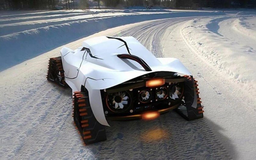 Снегомобиль Snow Crawler